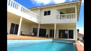 Homes For Sale In CuracaoHuis Kopen Curacao Bottelier Sea View Villa [upl. by Marston]