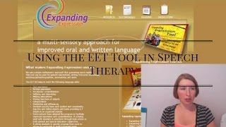 Using the EET Tool in Speech Therapy [upl. by Paulo942]