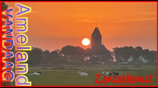 Zonsopkomst 11 september 2023  De zon komt op boven Ameland [upl. by Ennaegroeg789]