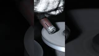 Making a hammer textured tungsten ring [upl. by Rolyat644]