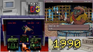 75 MSDOS games released in 1990 [upl. by Gerkman]