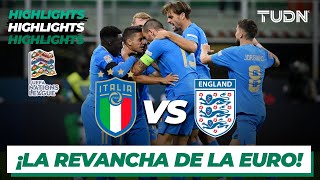 Highlights  Italia vs Inglaterra  UEFA Nations League 2022  TUDN [upl. by Roberts]