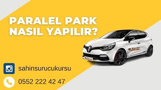 ADANA ÇUKUROVA SEDAN ARAÇLAR İÇİN PARALEL PARK SESLİ ANLATIM [upl. by Anselma]