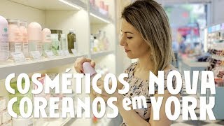 Lovue Nova Loja de Cosméticos Coreanos em Nova York [upl. by Ardnasal]