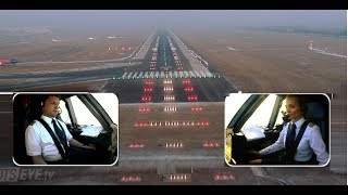 Airbus A320  Approach and Landing in Munich  ATC Change Approach Last Minute ENG sub [upl. by Orr]