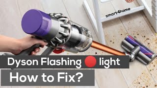 Dyson Flashing Red Light How to Fix Effortlessly in Minutes  Why is My Dyson Flashing A Red [upl. by Daloris307]