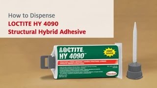 How to Dispense LOCTITE HY 4090 Structural Hybrid Adhesive [upl. by Nagiam]