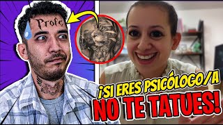 ¡Psicólogo reacciona a PSICÓLOGA DE TIKTOK  ¿Los psicólogos nos PODEMOS TATUAR [upl. by Plotkin]