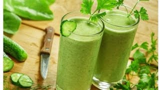 Cucumber and Celery Juice  Perfect for Weight Loss [upl. by Rie]