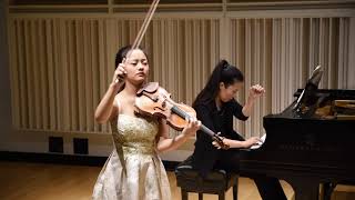 Tzigane by Maurice Ravel Violin Sena Cho [upl. by Blondie]