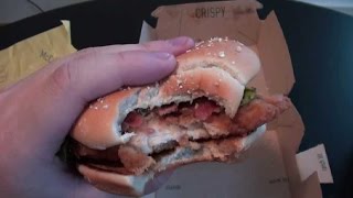 McDonalds McChicken  Premium vs Dollar Menu [upl. by Launame]