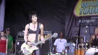 Joan Jett 2006 Warped Tour Scranton PA [upl. by Tracy]