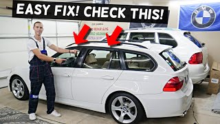 WHY WINDOW DOES NOT CLOSE OPEN AFTER WINDOW REGULATOR REPLACEMENT BMW E90 E91 E92 E93 325i 328i 330i [upl. by Petromilli]