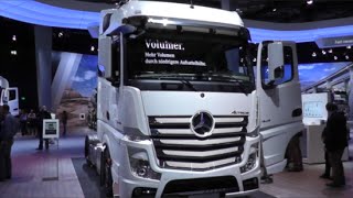 MercedesBenz Actros 1848 LS 2015 In detail review walkaround Exterior [upl. by Lettie951]