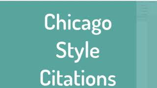 Chicago Style Format 17th  Manuscript Footnotes amp Endnotes [upl. by Terrene]