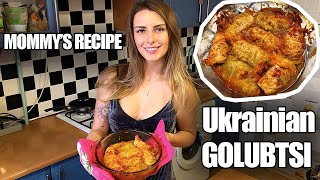 How to Cook Stuffed Cabbage Rolls Ukrainian golubtsi [upl. by Yellas]