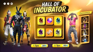 Old All Incubator Return 🤯 Hall Of Incubator Event Free Fire  Free Fire New Event  Ff New Event [upl. by Jahn]