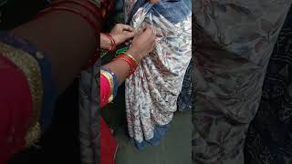 saree draping for beginners how to wear a saree perfectly saree drapingtrending  amma cooking [upl. by Server546]