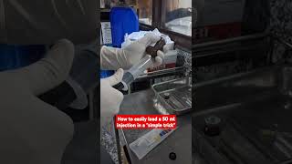 How to easily load a 50 ml injection a simple trickquot nursingofficer hospital mbbs [upl. by Shaffer]