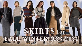 All you need to know about skirts for FallWinter 20232024 • Beautiful outfits [upl. by Serene]