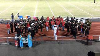 Denbigh High School Marching Band National Anthem [upl. by Rollo]