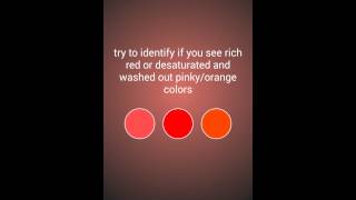 Red Desaturation Test Intro [upl. by Nats]