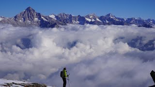 Randonnée Augstbordhorn2972m en boucle depuis Moosalp HautValais Suisse 10102021 [upl. by Eislehc272]