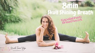 8min Breathwork  Kapalabhati Pranayama  Skull Shining Breath  Tantric  Check My Schedule Below👇 [upl. by Leslee]