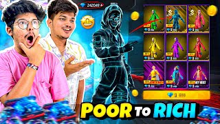 Free Fire Jash Challenged Me To Make NOOB I’d PRO In 5600 Diamonds For ₹10000😍💎 Garena Free Fire [upl. by Burrow]