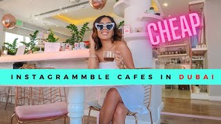 Most Instagrammable Cafes in Dubai  Part 1 [upl. by Anneiv]