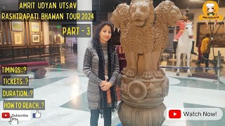 Amrit udyan utsav 2024 Part3  rashtrapati bhavan tour  mughal garden  rinu food attic vlogs [upl. by Fawna]