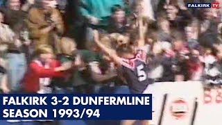 Falkirk 32 Dunfermline Athletic  199394 [upl. by Anawd]