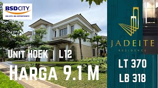 Jadeite BSD review rumah hoek lebar 12 Hub 087871979088 [upl. by Swerdna]