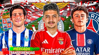 10 TRANSFERENCIAS CONFIRMADAS  RUMORES 2425 Belloumi Benfica Sergi Roberto PortoJoão Neves Psg [upl. by Modern]