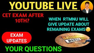 CET Exam After 10th  When Rtmnu Will give update  Battleground India  Your Questions [upl. by Eldreeda]