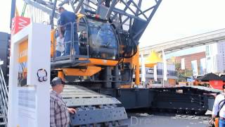 SANY SCC8500 GIANT CRAWLER CRANE CONEXPO LAS VEGAS WALKAROUND [upl. by Far512]