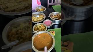 ഞങളുടെ ഓണസദ്യ  നിങളുടെയോ food share shortvideo cooking subscriber foodie recipe [upl. by Quinton]