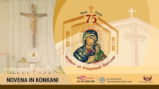 OUR LADY OF PERPETUAL SUCCOUR NOVENA IN KONKANI   1030 AM  29 NOVEMBER 2023 [upl. by Maxy]