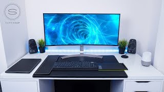 My Office Desk SETUP TOUR 2018 [upl. by Elaval]