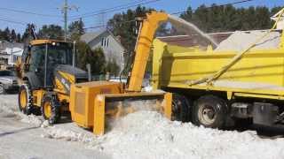 RPM215 Snow Blower for Backhoes and Compact Loaders [upl. by Danny]