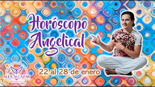 HORÓSCOPO ANGELICAL SEMANAL  Del 22 al 28 de enero 2024 Todos los signos [upl. by Nothgierc]