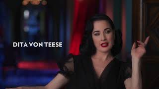 DITA VON TEESE INTERVIEW [upl. by Noletta]