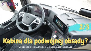 Test Mercedes Actros F Streamspace Najniższa kabina dla podwójnej obsady [upl. by Anihta883]