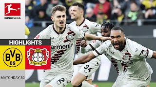 Borussia Dortmund  Bayer leverkusen  11  Zusammenfassung  1 Bundesliga [upl. by Enrique775]