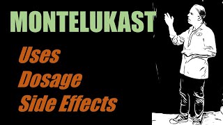 montelukast use dosage and side effects [upl. by Elenore]