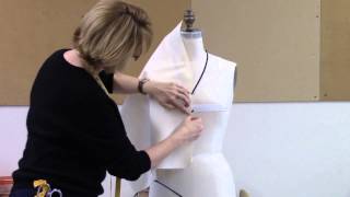 Tutorial Draping Midriff Yokes Skirt Yokes and Gathered Bodices [upl. by Jared]