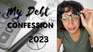 My Journey to my Financial FreedomMy FIRST debt confession 2023TBM Budget by Paycheck [upl. by Faye]