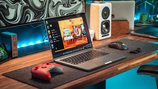 GAMING on the NEW M1 Pro MacBook 14  With Windows 11 Parallels amp MacOS [upl. by Menell149]