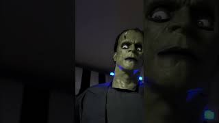 He’s ALIVE Is he Real or Animatronic 👀Frankenstein 2024homedepotanimatronic [upl. by Bridwell]