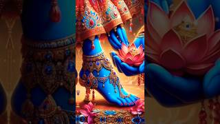 💥Kun shree radha rani nahi dikahati apne charan💥bhakti krishna sorts radhakrishna [upl. by Kensell129]